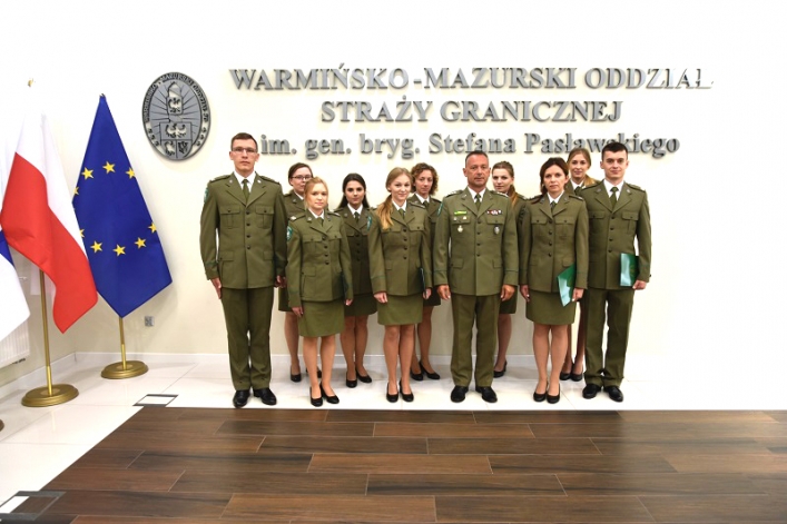 Uroczystość mianowania na stopień kaprala