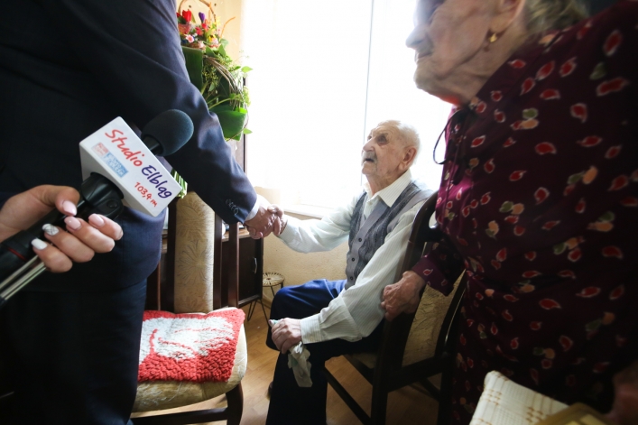 Urodziny na 102! Podwójny jubileusz u Państwa Wawrzykowskich 