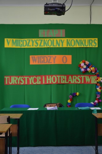 V Międzyszkolny Konkurs Wiedzy o Turystyce i Hotelarstwie w Elblągu