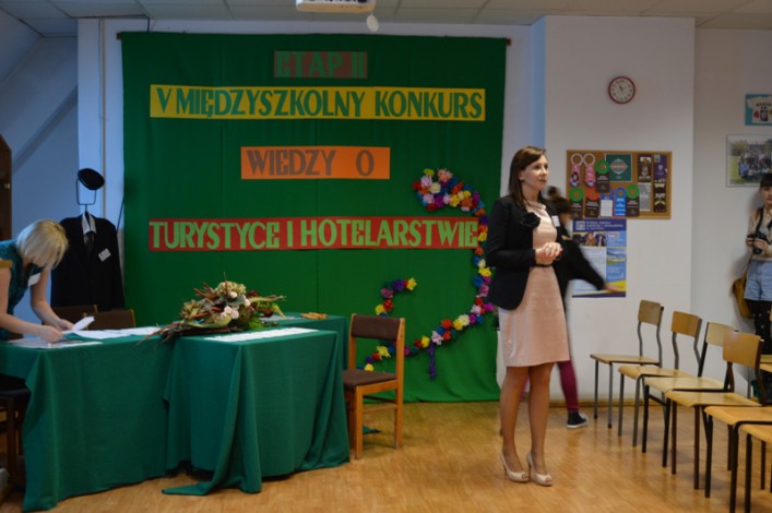 V Międzyszkolny Konkurs Wiedzy o Turystyce i Hotelarstwie w Elblągu