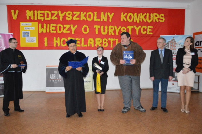 V Międzyszkolny Konkurs Wiedzy o Turystyce i Hotelarstwie w Elblągu