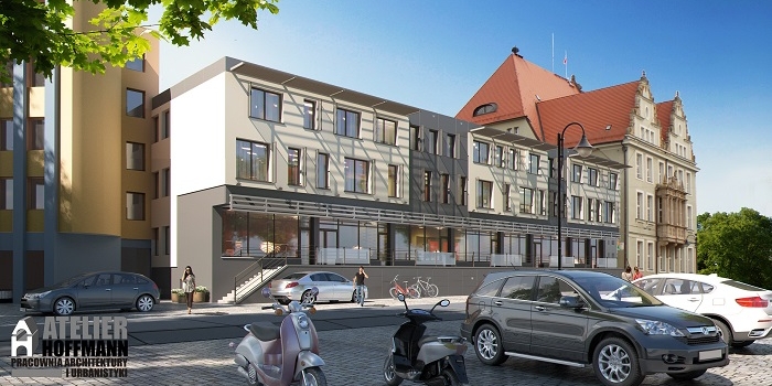 W centrum miasta powstanie nowoczesny biurowiec (galeria)