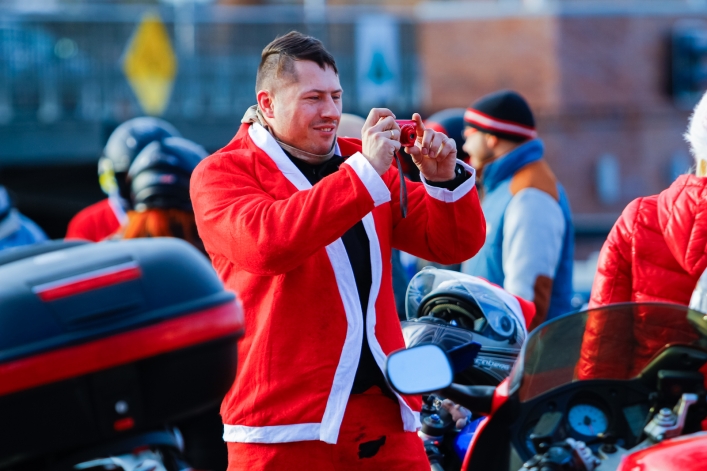 W Elblągu rządzą MotoMikołaje! Zobacz obszerną fotorelację