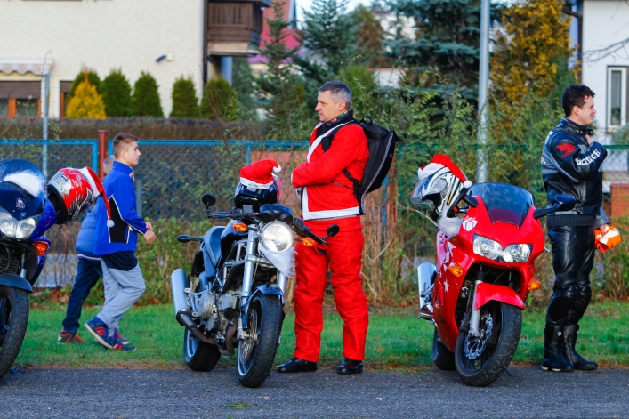 W Elblągu rządzą MotoMikołaje! Zobacz obszerną fotorelację