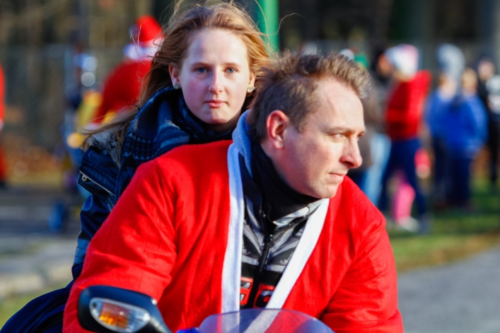 W Elblągu rządzą MotoMikołaje! Zobacz obszerną fotorelację