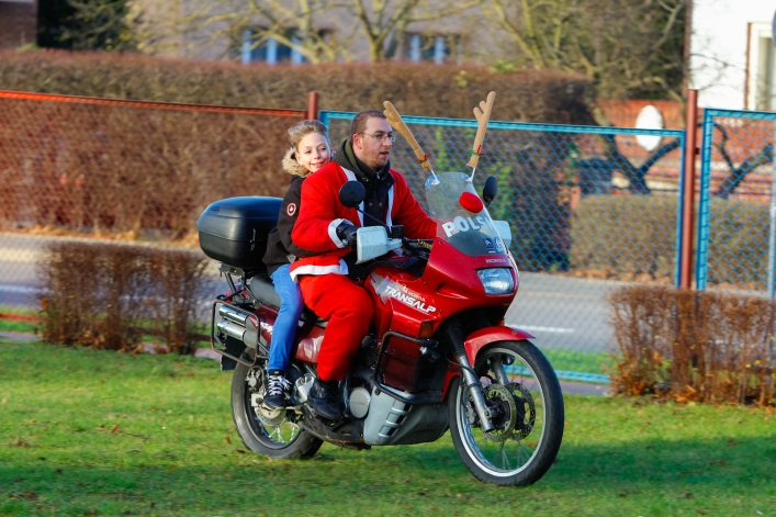 W Elblągu rządzą MotoMikołaje! Zobacz obszerną fotorelację