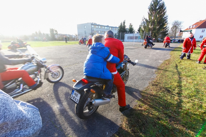 W Elblągu rządzą MotoMikołaje! Zobacz obszerną fotorelację