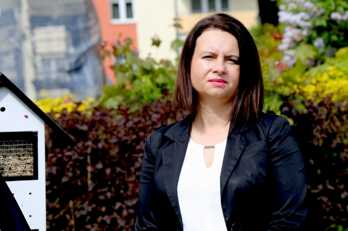 W Elblągu stanął kolejny domek dla murarek 