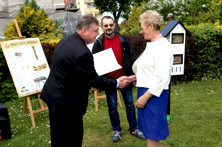 W Elblągu stanął kolejny domek dla murarek 