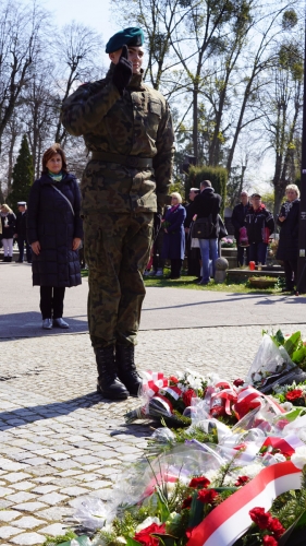 W Elblągu uczczono pamięć ofiar zbrodni katyńskiej. To już 79. rocznica