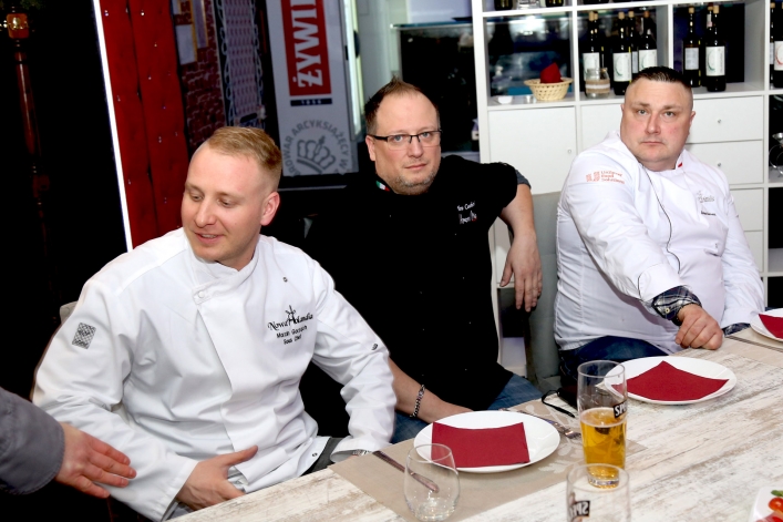 W restauracji Amore Mio spotkali się najlepsi szefowie kuchni z Elbląga i okolic