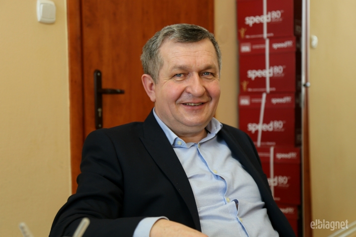 Wicedyrektor Szkoły Podstawowej nr 19 w Elblągu Edward Pietrulewicz,