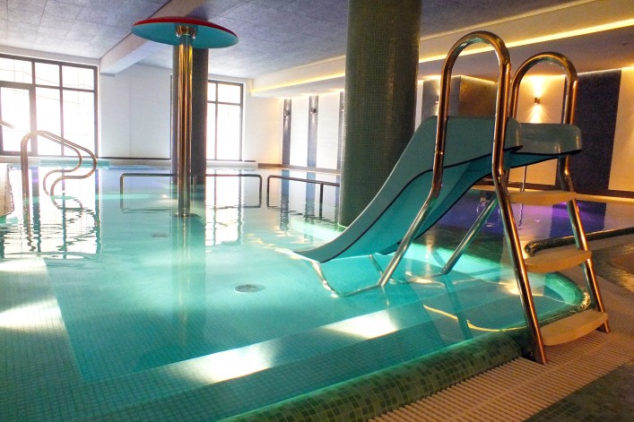 W Hotelu Młyn powstał basen z jacuzzi i saunami
