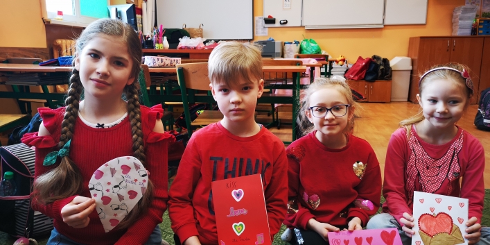 Walentynki w Szkole Podstawowej nr 21