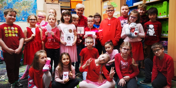 Walentynki w Szkole Podstawowej nr 21
