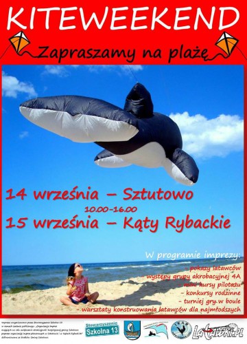 Weekend z latawcami na Mierzei Wiślanej