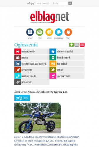Wersja mobilna elblag.net już jest. Teraz szybciej i łatwiej na urządzeniach przenośnych.