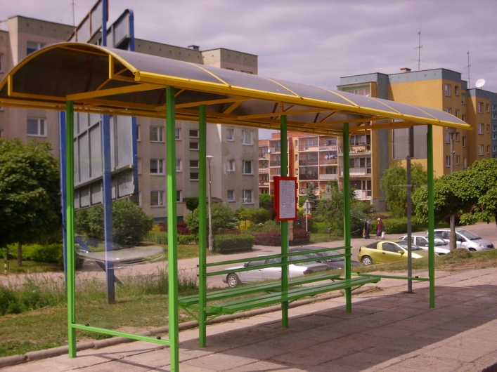 Wiaty przystankowe w nowych miejscach