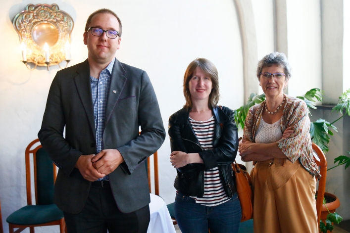 Wicemer Compiègne wręczył złoty medal prezydentowi Elbląga