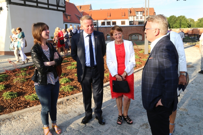 Wicemer Compiègne wręczył złoty medal prezydentowi Elbląga