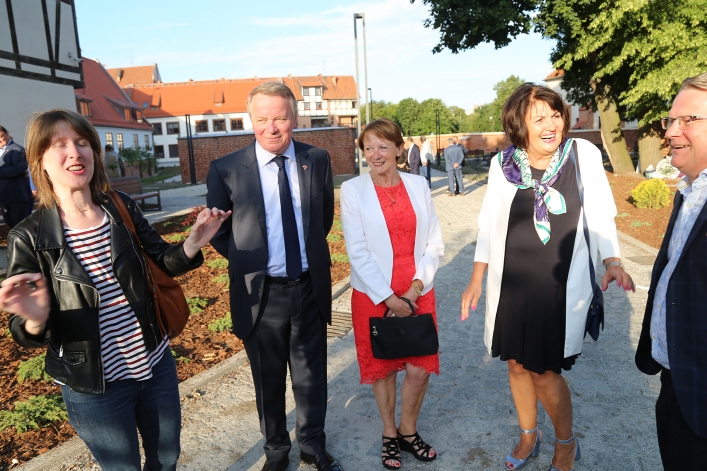 Wicemer Compiègne wręczył złoty medal prezydentowi Elbląga