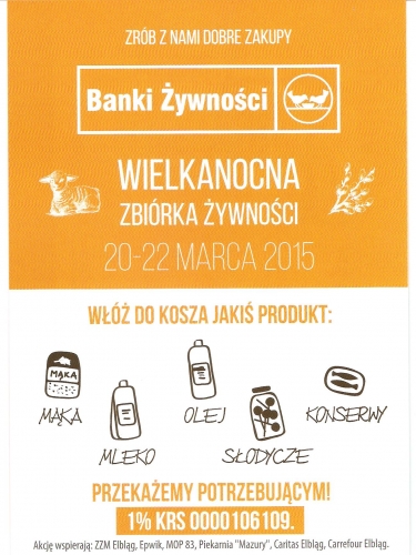 Wielkanocna zbiórka żywności