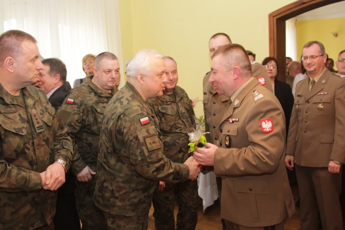 Wielkanocne spotkanie Dowództwa 16 PDZ