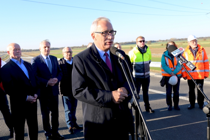 Wielkie otwarcie dwujezdniowej drogi S7 do Gdańska