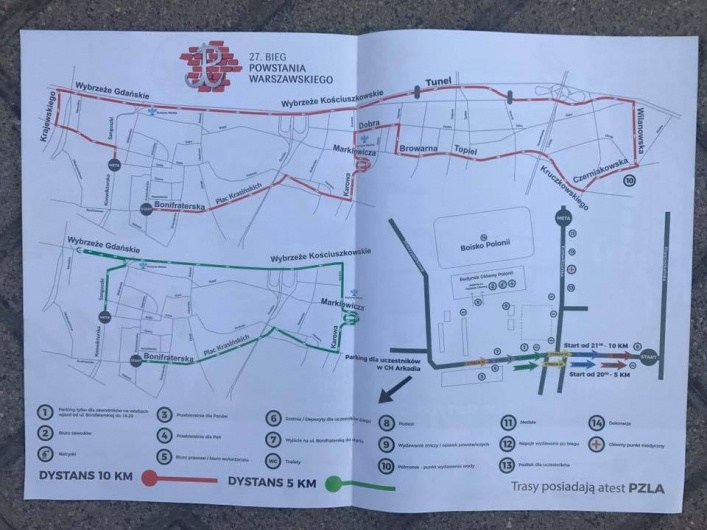 Wielu elblążan wzięło udział w 27. Biegu Powstania Warszawskiego (+ zdjęcia)
