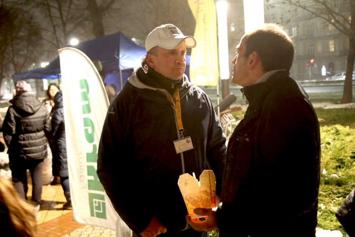 Wigilia dla bezdomnych w Elblągu (2018 r.)
