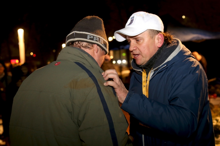 Wigilia dla bezdomnych w Elblągu (2018 r.)