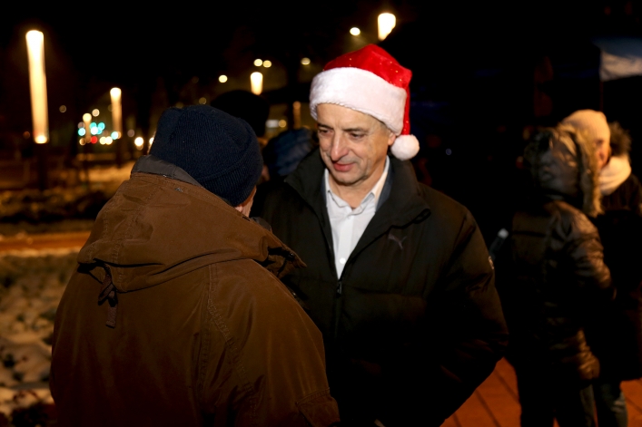 Wigilia dla bezdomnych w Elblągu (2018 r.)