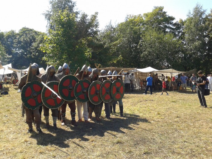 Wikingowie na Wyspie Spichrzów. Trwa festiwal średniowieczny