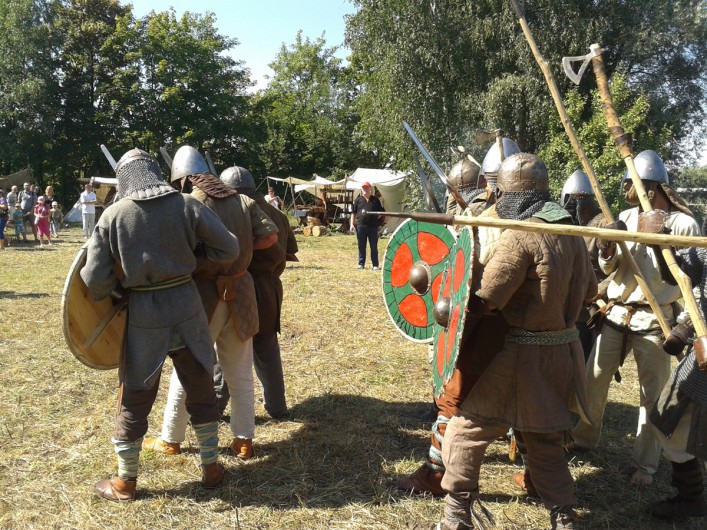 Wikingowie na Wyspie Spichrzów. Trwa festiwal średniowieczny