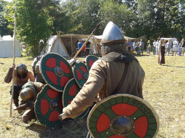 Wikingowie na Wyspie Spichrzów. Trwa festiwal średniowieczny