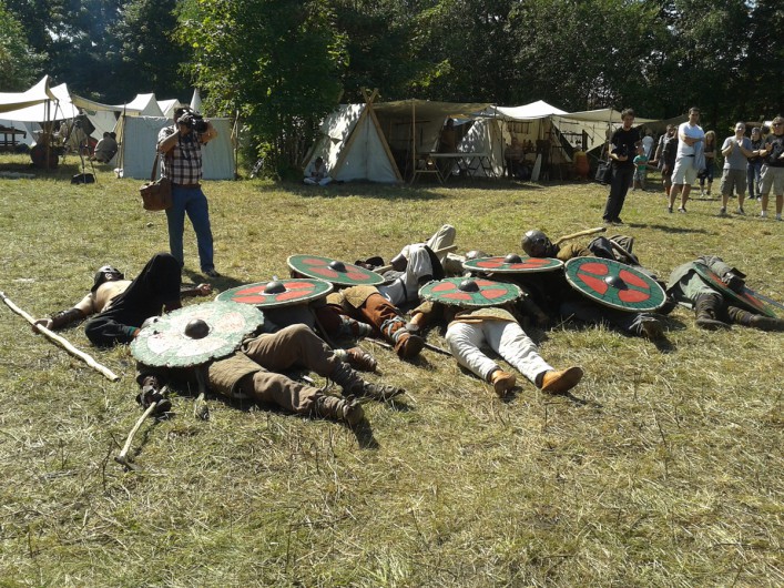 Wikingowie na Wyspie Spichrzów. Trwa festiwal średniowieczny