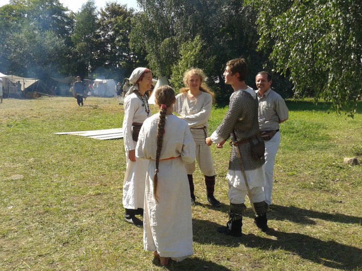 Wikingowie na Wyspie Spichrzów. Trwa festiwal średniowieczny