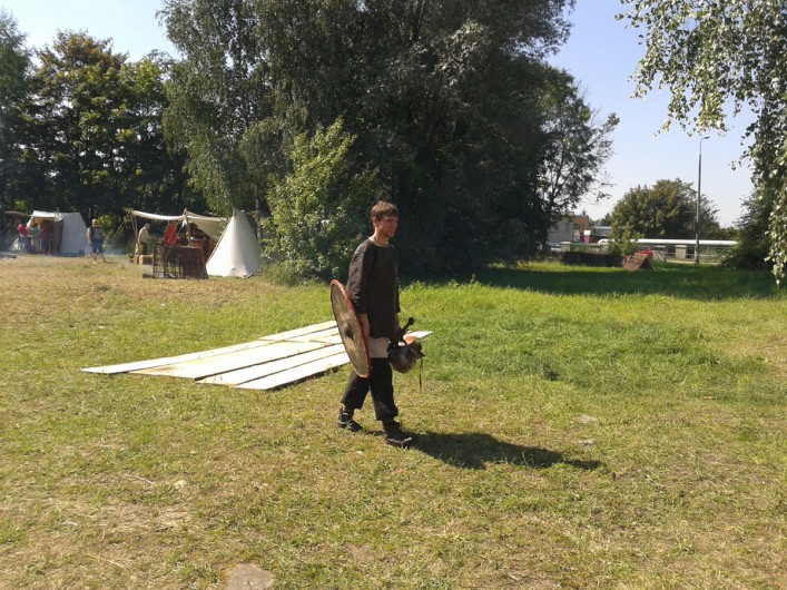 Wikingowie na Wyspie Spichrzów. Trwa festiwal średniowieczny