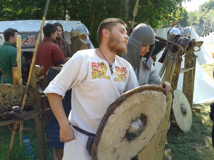 Wikingowie na Wyspie Spichrzów. Trwa festiwal średniowieczny
