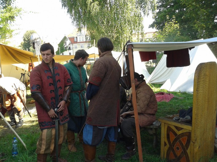 Wikingowie na Wyspie Spichrzów. Trwa festiwal średniowieczny