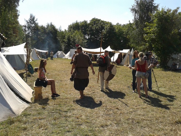 Wikingowie na Wyspie Spichrzów. Trwa festiwal średniowieczny
