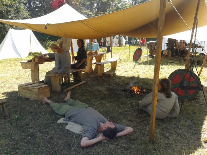Wikingowie na Wyspie Spichrzów. Trwa festiwal średniowieczny
