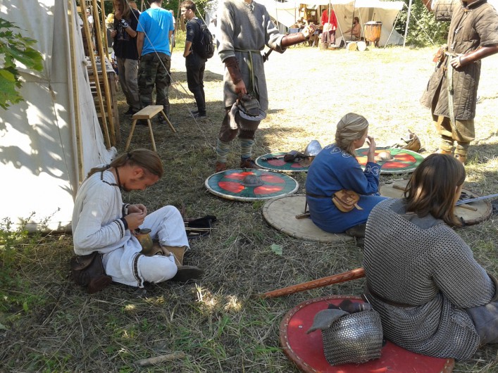 Wikingowie na Wyspie Spichrzów. Trwa festiwal średniowieczny
