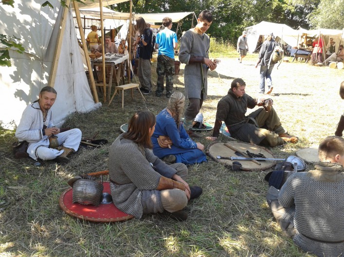 Wikingowie na Wyspie Spichrzów. Trwa festiwal średniowieczny