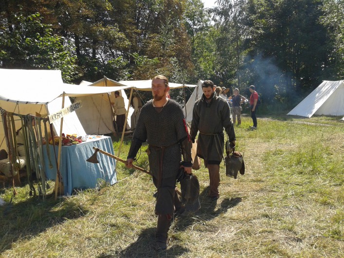 Wikingowie na Wyspie Spichrzów. Trwa festiwal średniowieczny