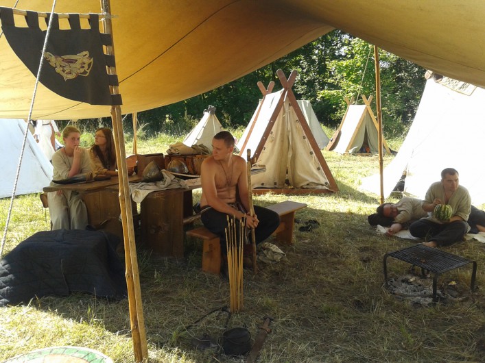 Wikingowie na Wyspie Spichrzów. Trwa festiwal średniowieczny