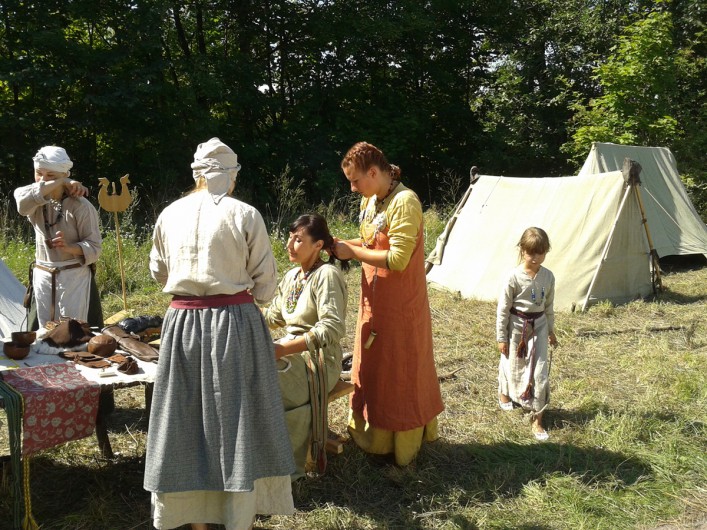 Wikingowie na Wyspie Spichrzów. Trwa festiwal średniowieczny