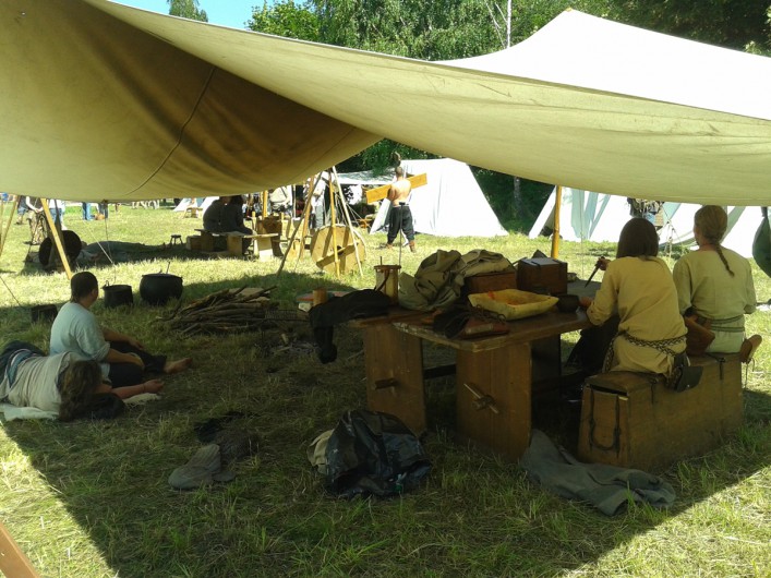 Wikingowie na Wyspie Spichrzów. Trwa festiwal średniowieczny