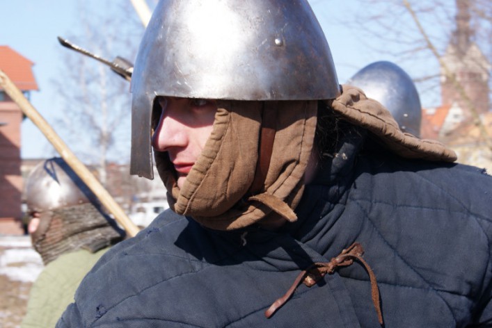 Wikingowie przeprowadzili trening bojowy na Wyspie Spichrzów (foto)