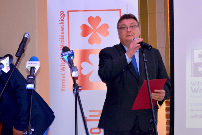 Witold Wróblewski przedstawił swoich kandydatów do Rady Miejskiej